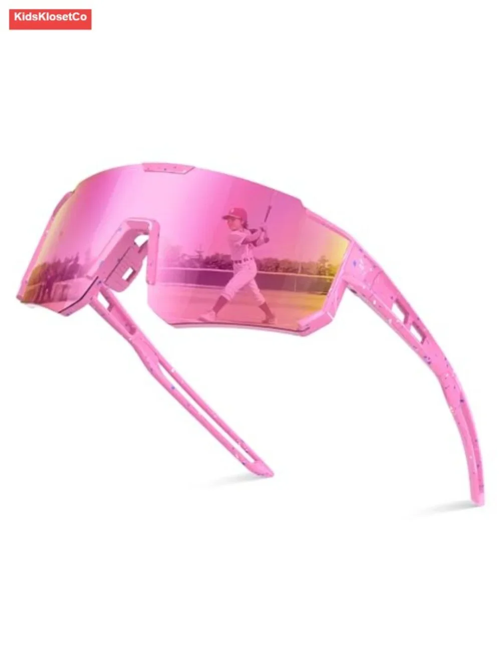 Kids Polarized Sunglasses UV Protection Sports Baseball Cycling Youth